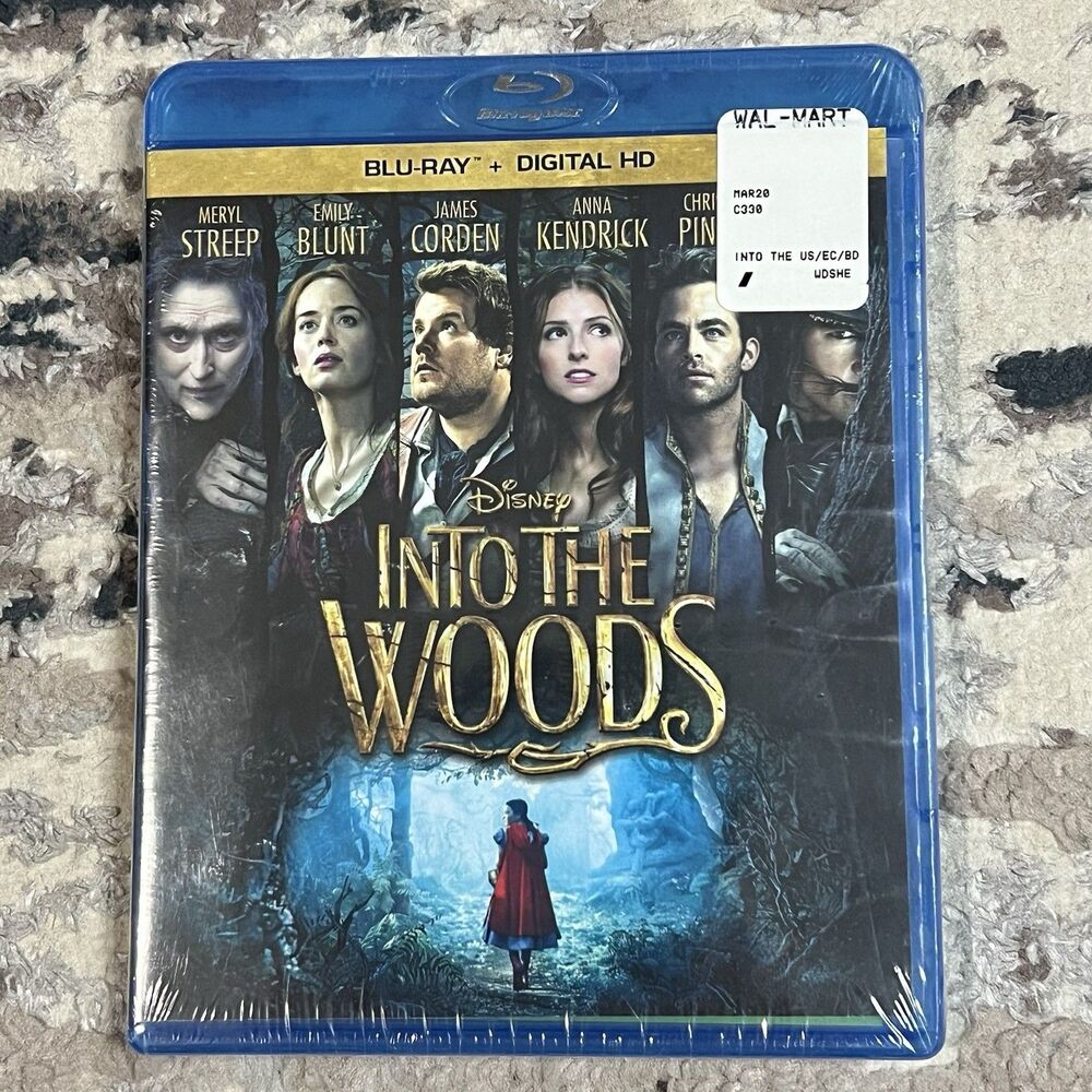 Into the Woods (Blu-ray, 2014) New